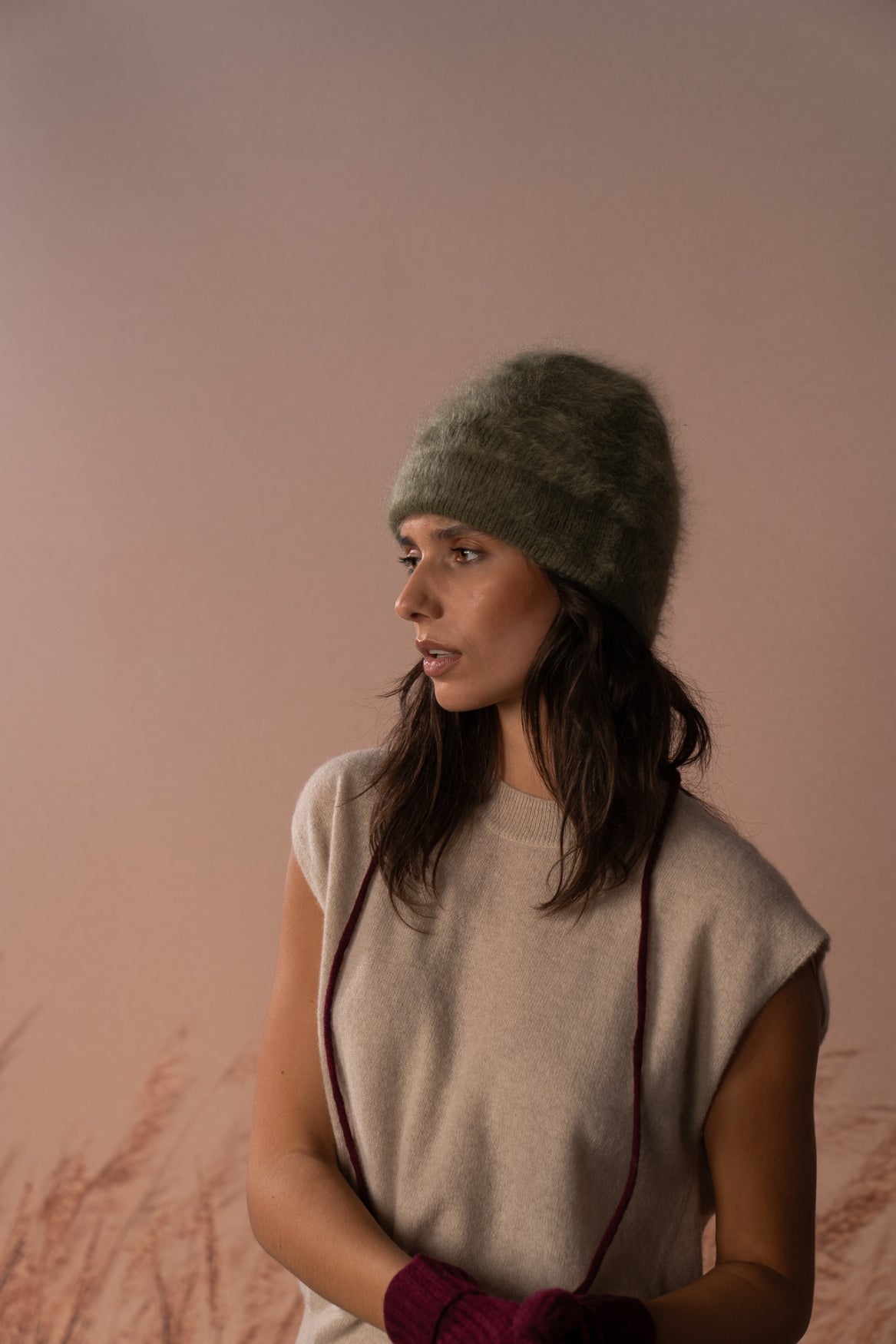BRUSHED BYRON BEANIE 